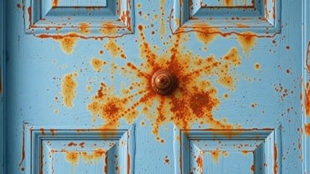 Чистка входной двери от ржавчины: проверенные способы. Какие инструменты и материалы стоит подготовить Чистка входной двери от ржавчины: проверенные способы. Какие инструменты и материалы стоит подготовить