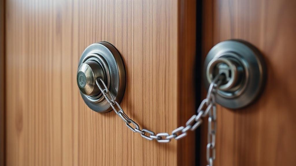Как установить глазок и цепочку на входную дверь. Что в итоге дает такая установка